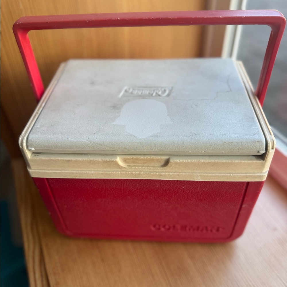 Coleman VTG personal flip lid 6 can Cooler